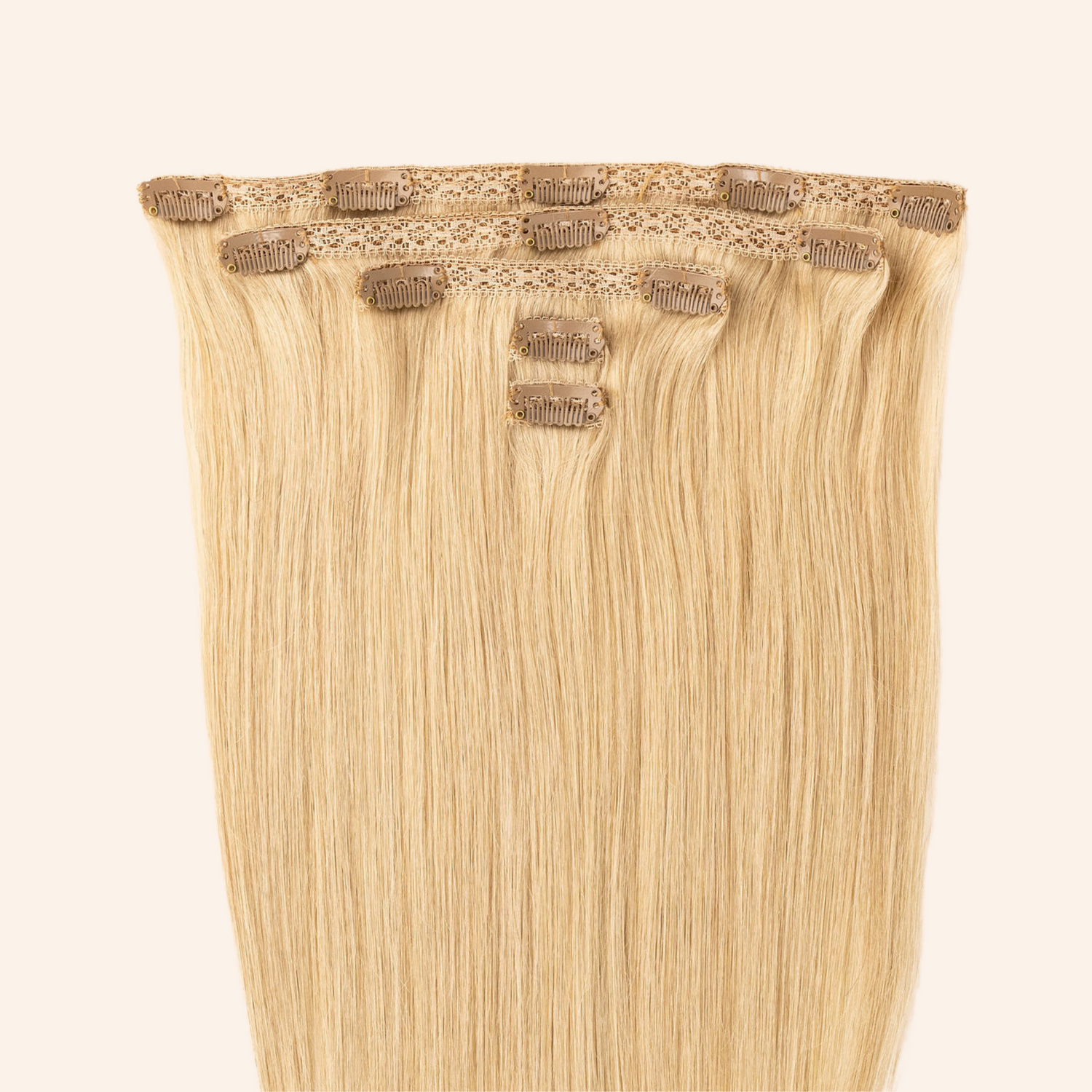 Love_The_Style_Classic_Lace_Clip_In_Human_Remy_Hair_Extensions_5_Piece_Shade_23_Champagne_Blonde