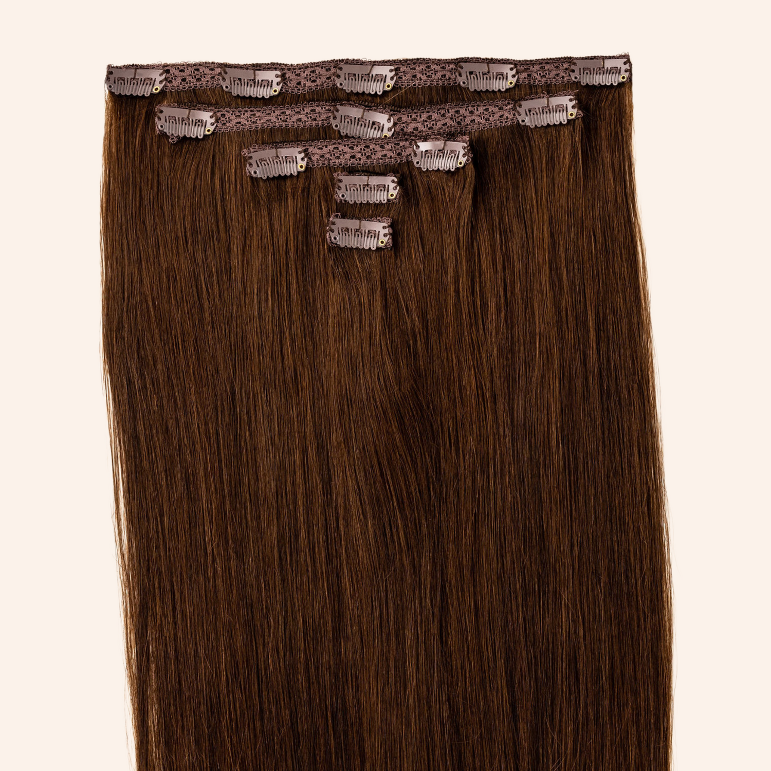 Love_The_Style_Classic_Lace_Clip_In_Human_Remy_Hair_Extensions_5_Piece_Shade_5_Mocha_Medium_Brown