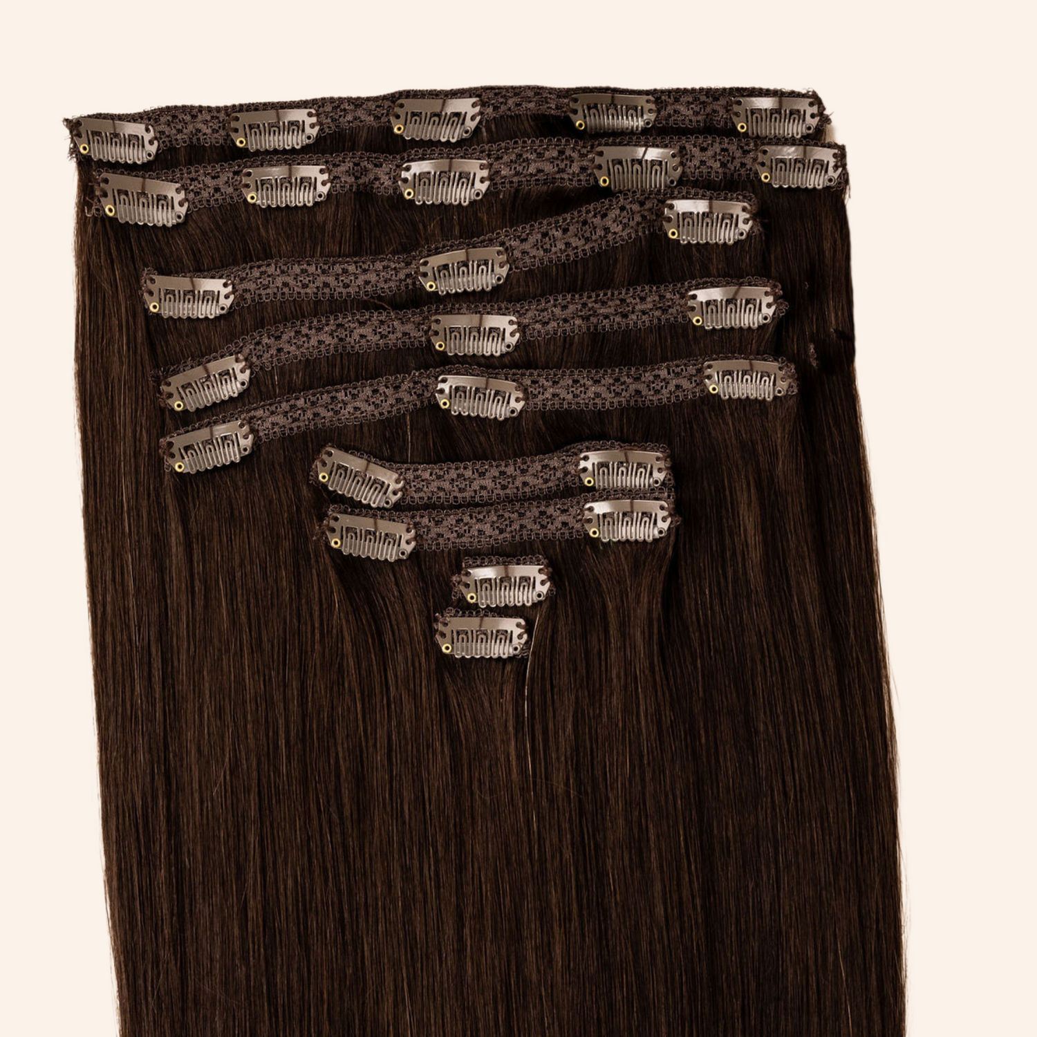 Love_The_Style_Classic_Lace_Clip_In_Human_Remy_Hair_Extensions_9_Piece_Set_Shade_2_Dark_Chocolate_Brown_1