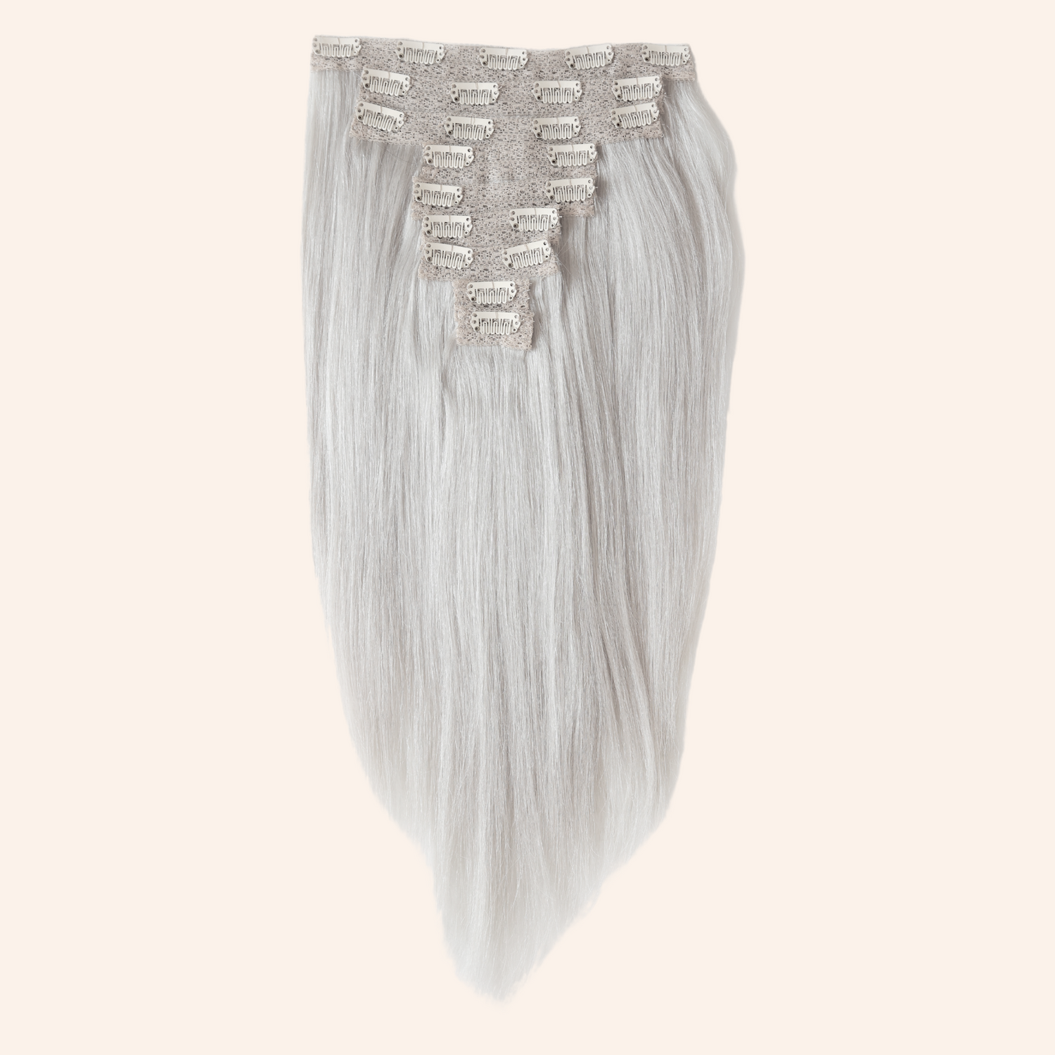 Love_The_Style_Classic_Lace_Clip_In_Human_Remy_Hair_Extensions_9_Piece_Set_Shade_60_Platinum_Blonde