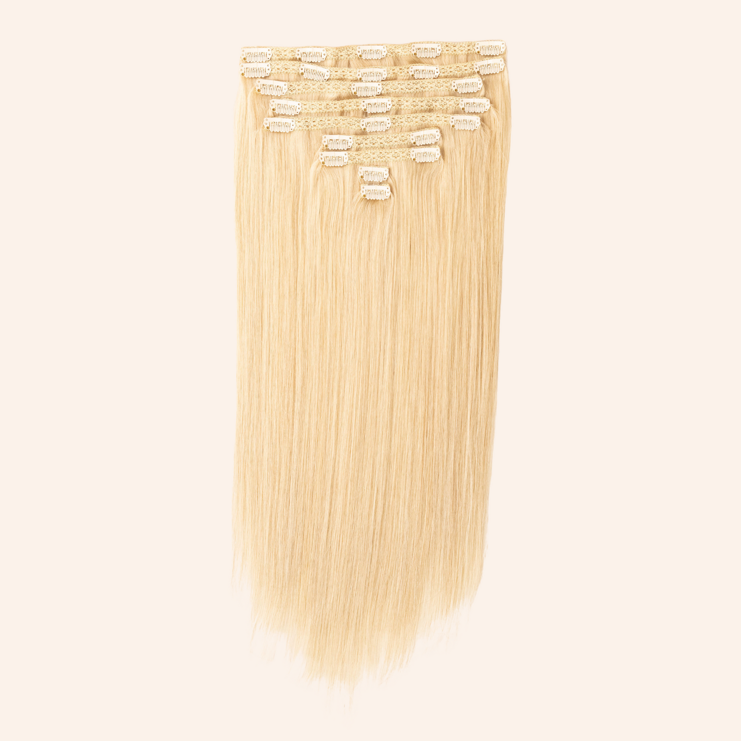 Love_The_Style_Classic_Lace_Clip_In_Human_Remy_Hair_Extensions_9_Piece_Set_Shade_613_Beach__Blonde