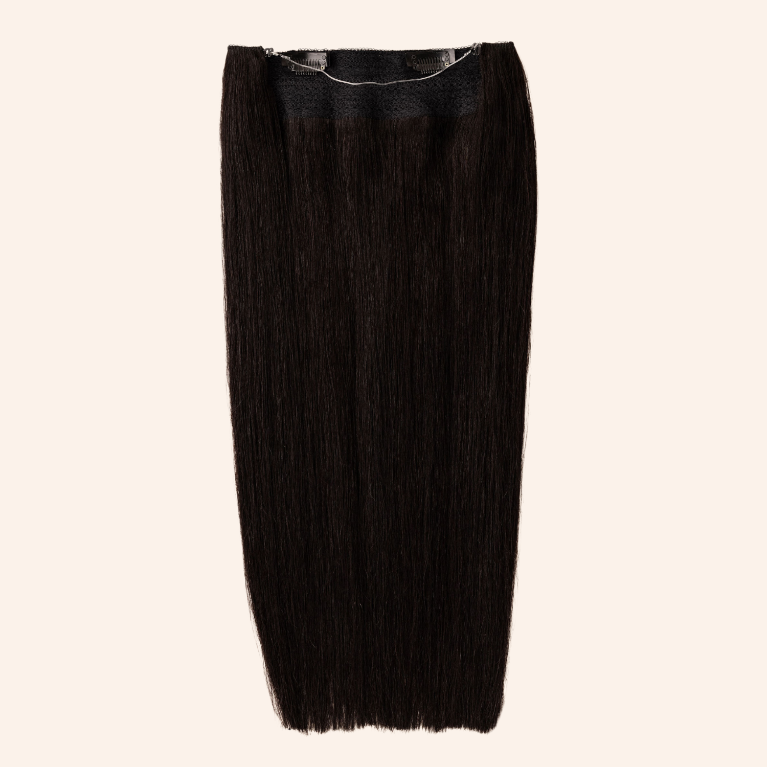 Love_The_Style_Human_Remy_Halo_Hair_Extension_Shade_1B_Natural_Black