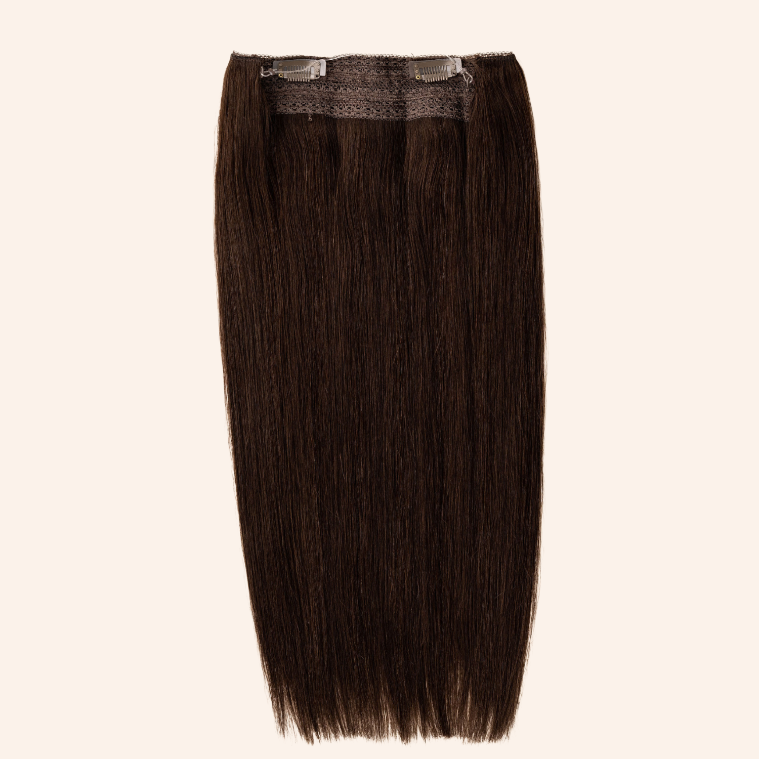 Love_The_Style_Human_Remy_Halo_Hair_Extension_Shade_2_Dark_Chocolate_Brown_1