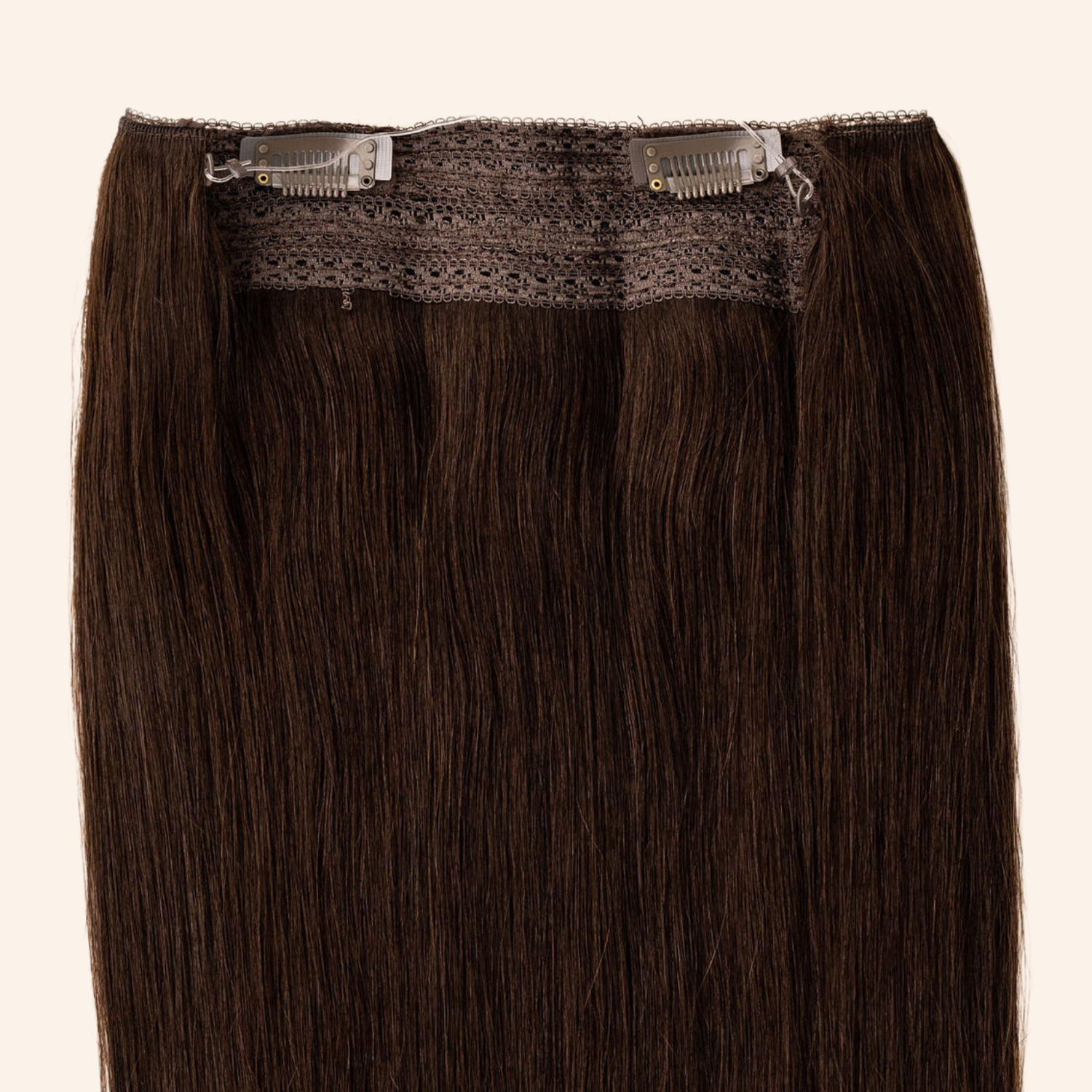 Love_The_Style_Human_Remy_Halo_Hair_Extension_Shade_2_Dark_Chocolate_Brown