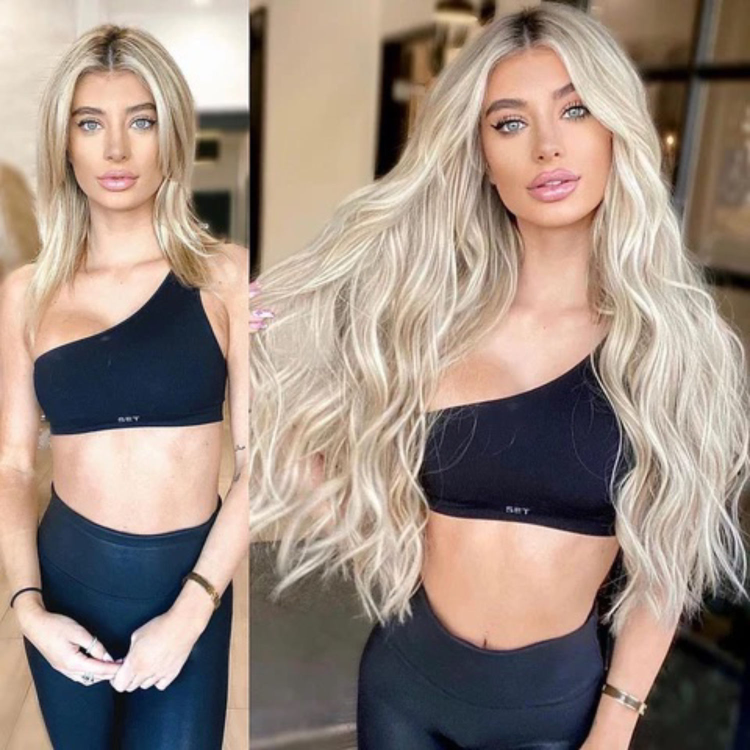 Love_The_Style_Human_Remy_Halo_Hair_Extension_Shade_60_Platinum_Blonde