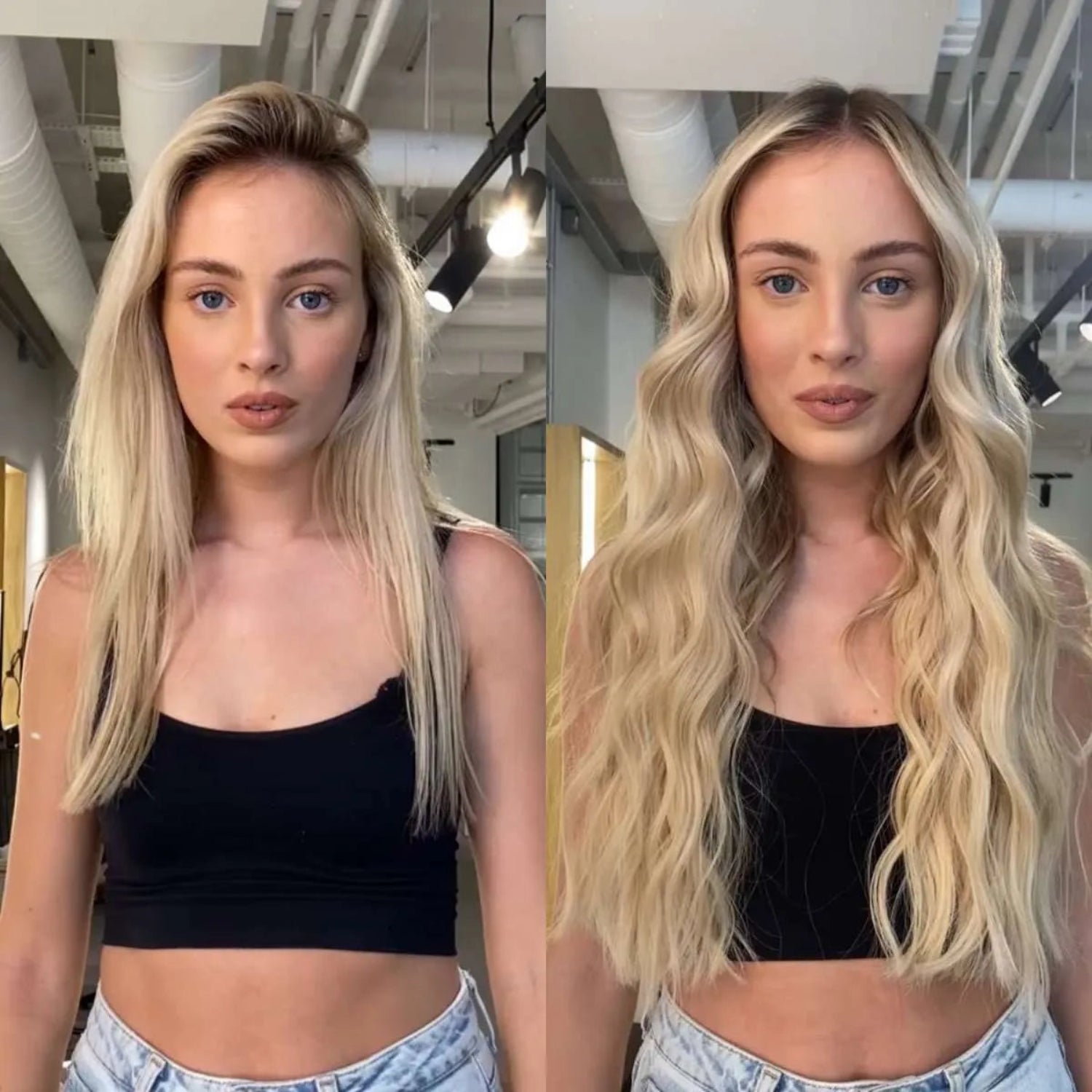 Love_The_Style_Human_Remy_Halo_Hair_Extension_Shade_613_Beach_Blonde