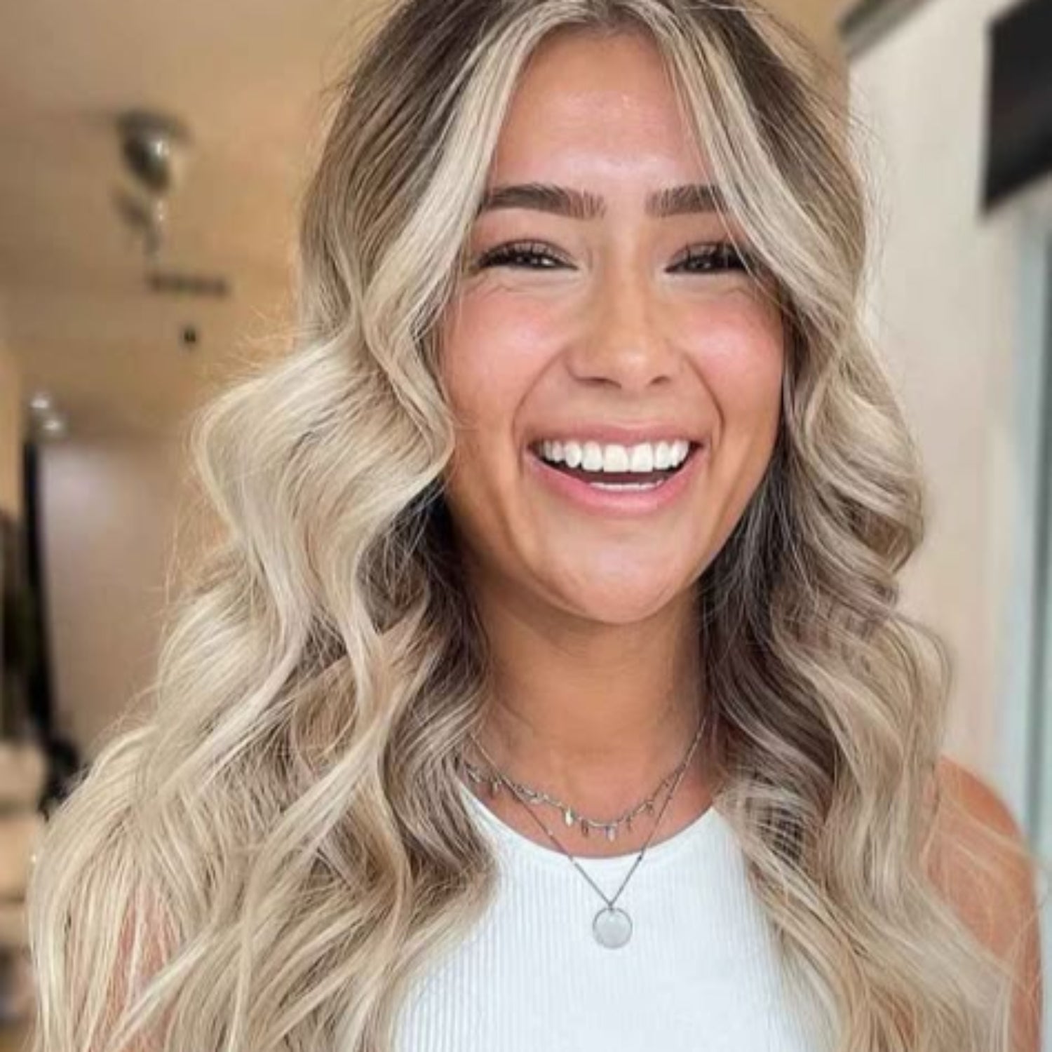 Love_The_Style_Human_Remy_Halo_Hair_Extension_Shade_613_Beach_Blonde
