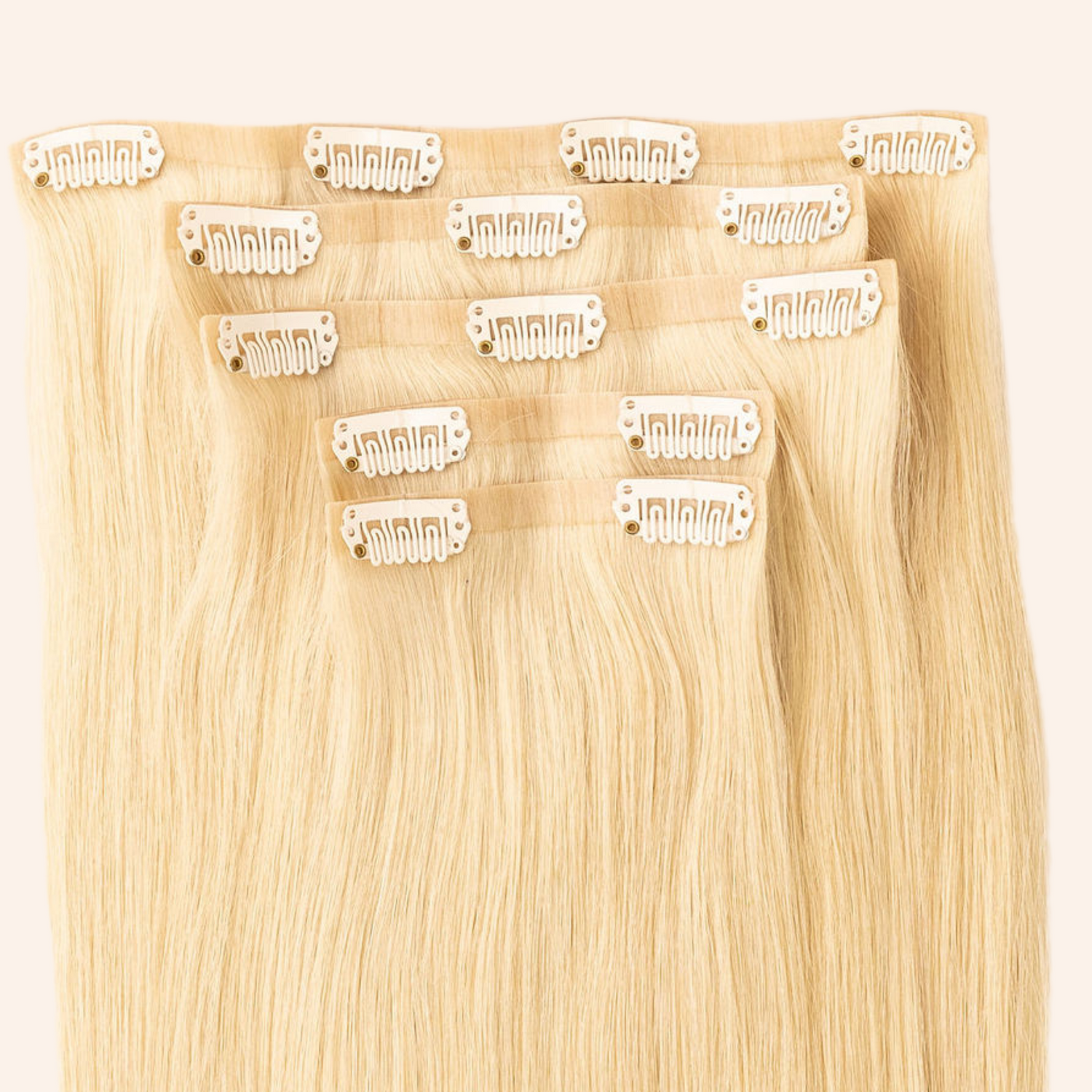 Love_The_Style_Seamless_Clip_In_Human_Remy_Hair_Extensions_5_Piece_Shade_613_Beach_Blonde