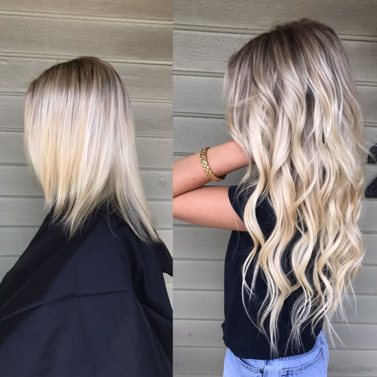 Love_The_Style_Seamless_Clip_In_Human_Remy_Hair_Extensions_5_Piece_Shade_60_Platinum_Blonde